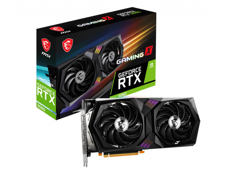 MSI GeForce RTX 3060 GAMING X 12GB GDDR6